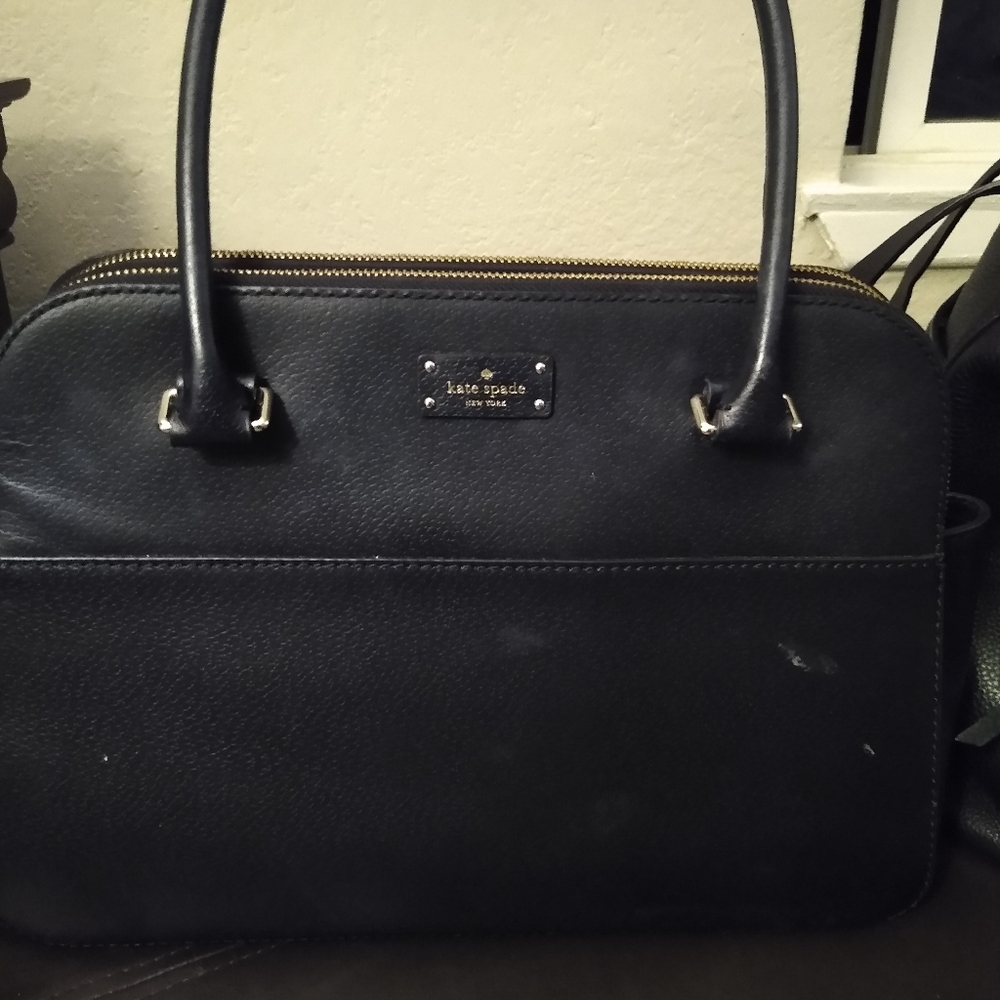 Black Leather Handbag